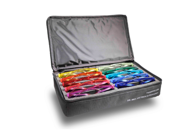 Color glasses set, 10 colors