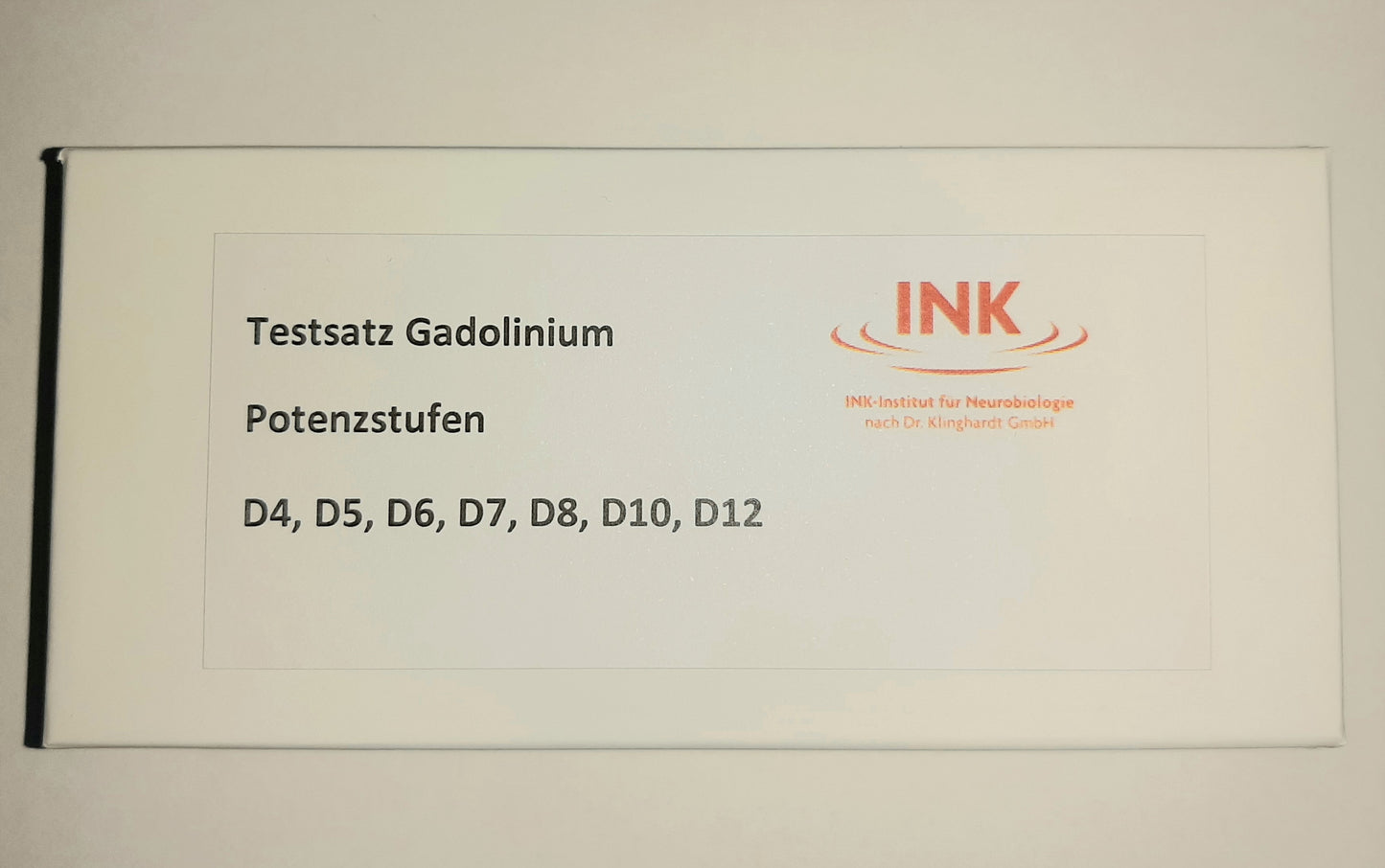 Testsatz - Gadolinium